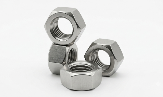 Super Duplex S32750 F53 nuts for corrosion-resistant industrial fastening applications